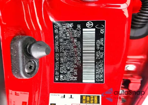 2021 Toyota Prius Le z USA, uszkodzony, nr VIN JTDL9MFU2M3024499